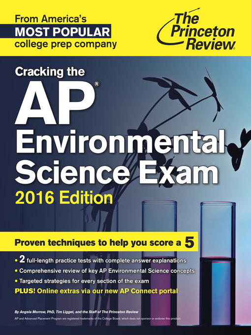 Title details for Cracking the AP Environmental Science Exam, 2016 Edition by Princeton Review - Available